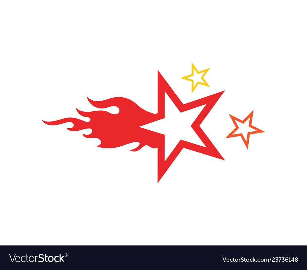 Fire flame vector image Fire flame