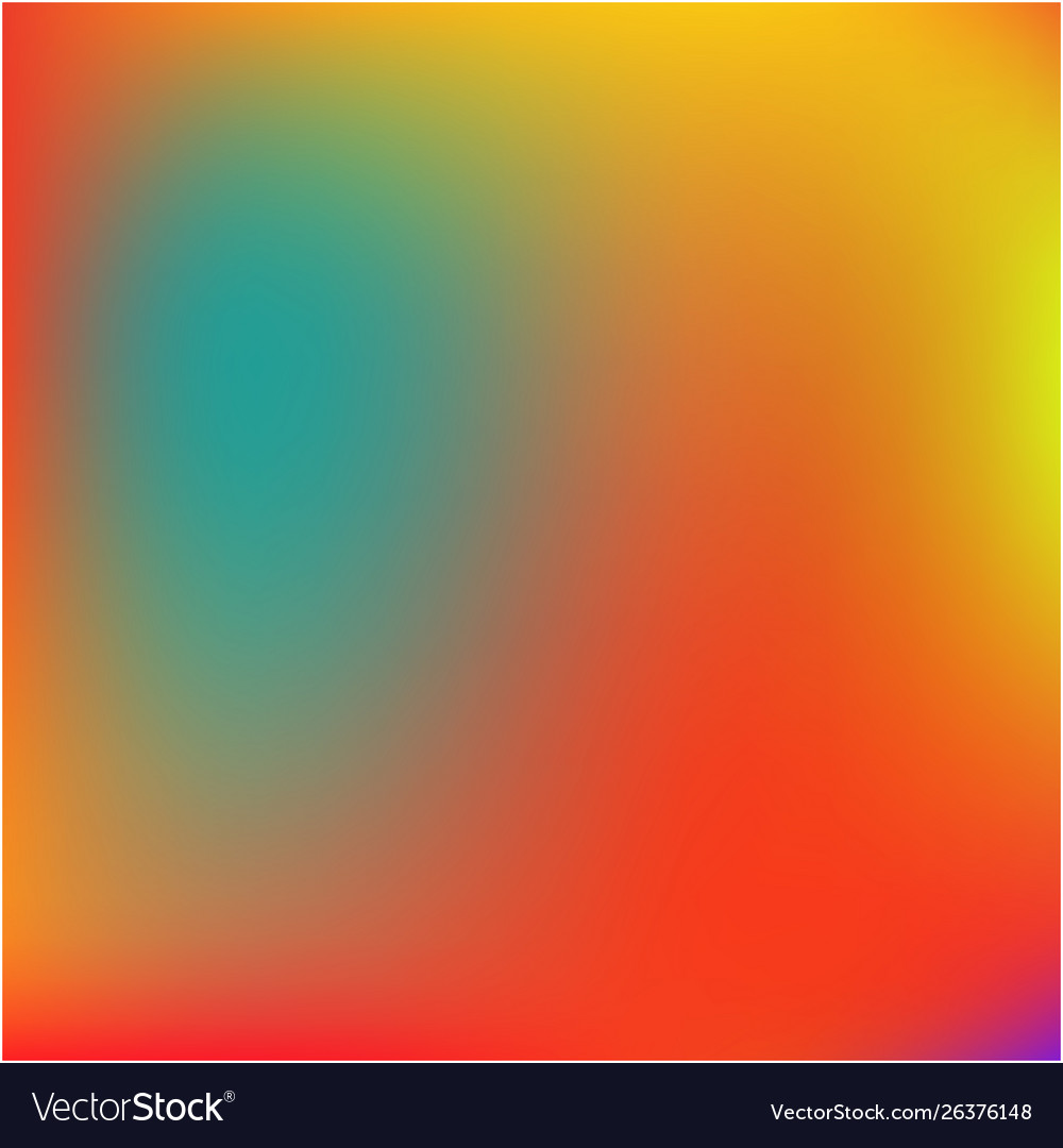 Gradient mesh painted in different colors