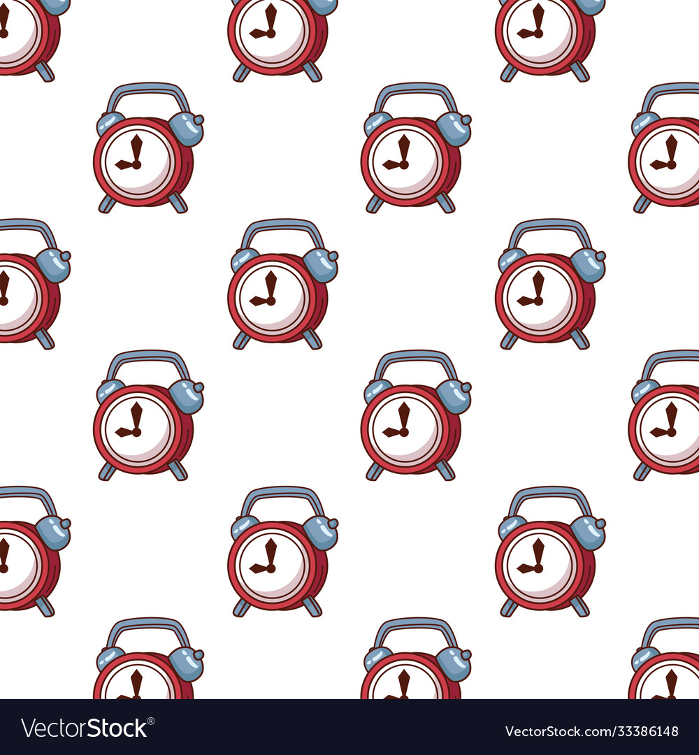 Isolated clock background design