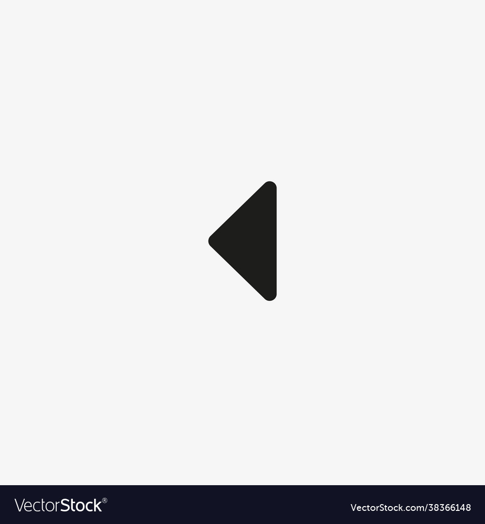 Left arrow icon previous page swipe button
