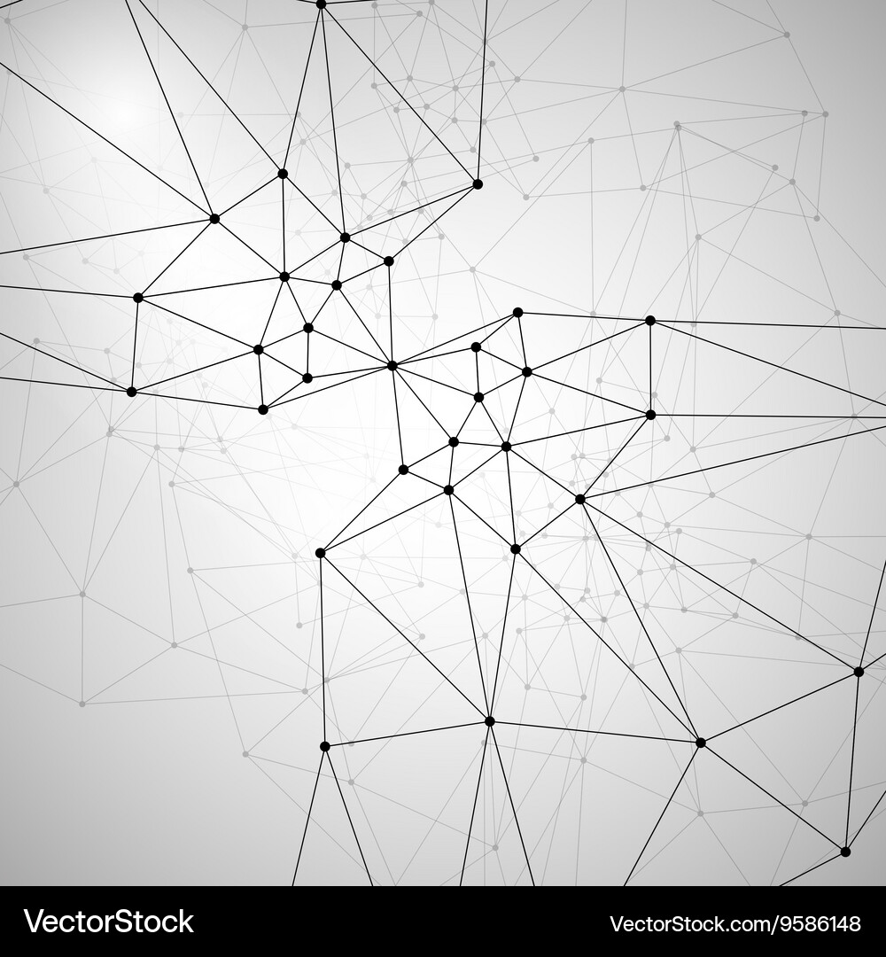 Molecular structure background Royalty Free Vector Image
