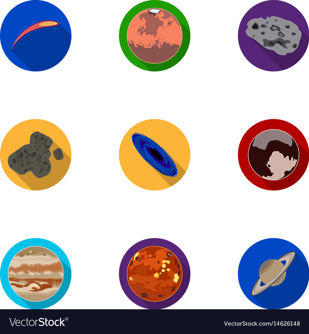 Planets of the solar system cosmic objects