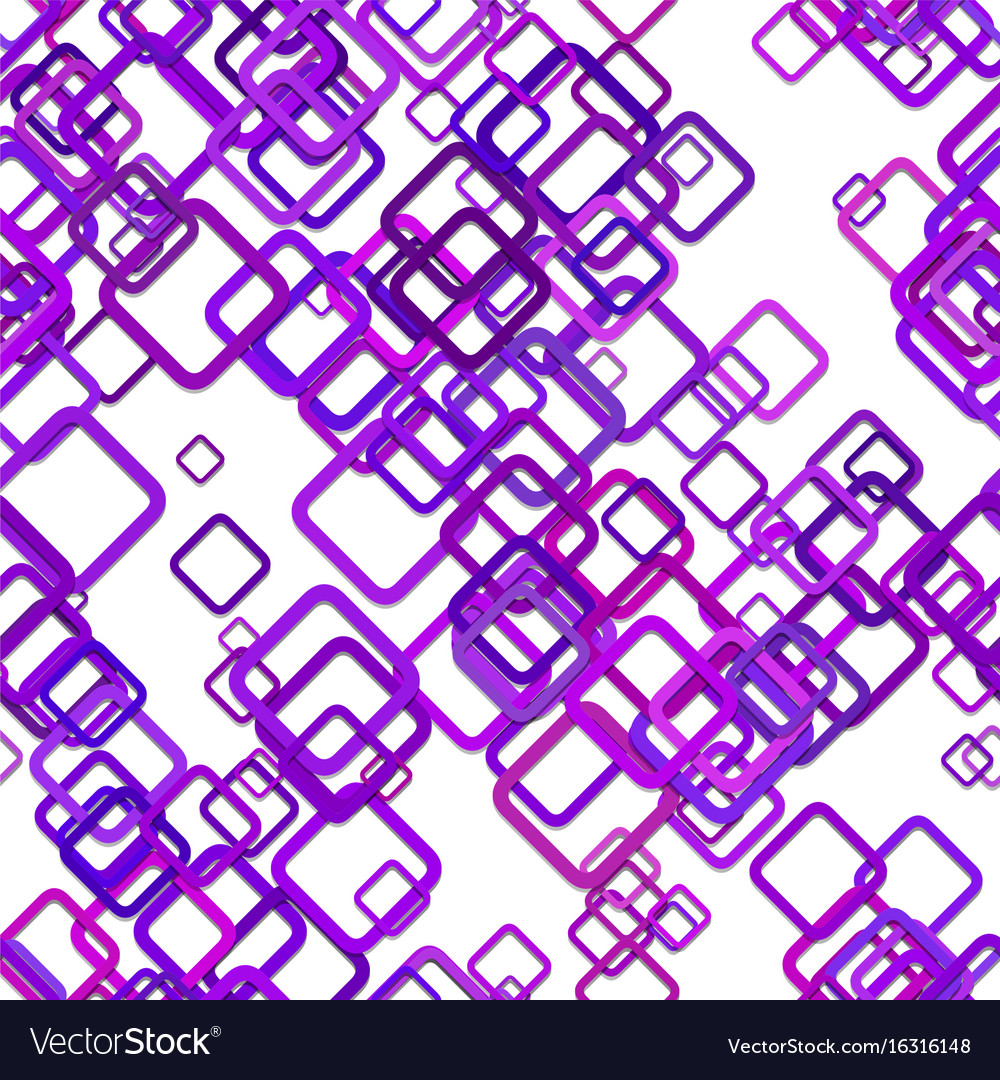 Seamless square background pattern - from