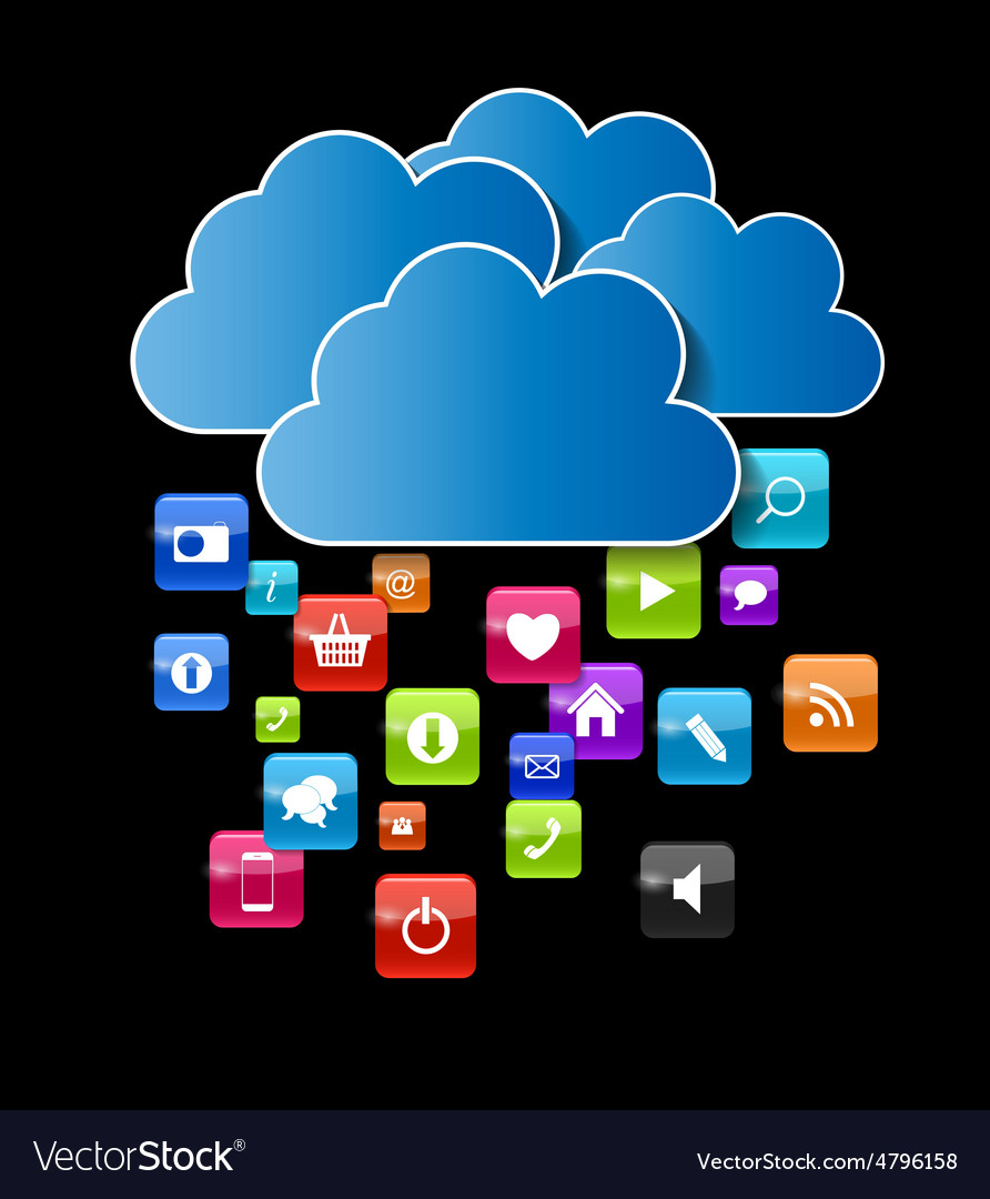 Cloud computing concept