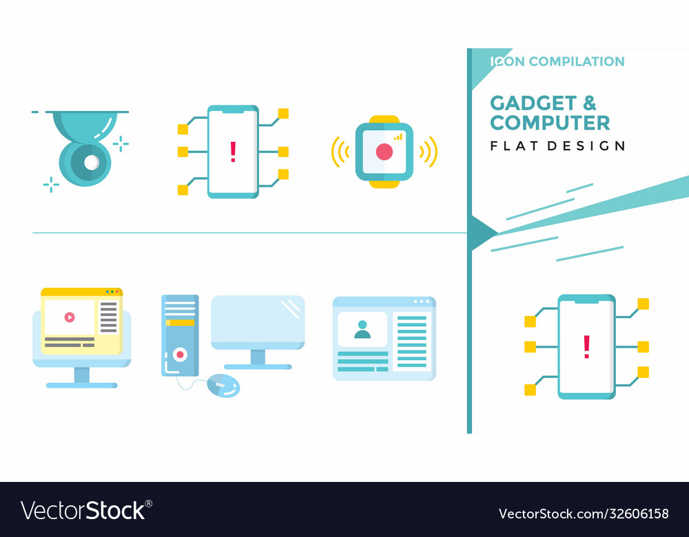Compilation gadget and computer flat design
