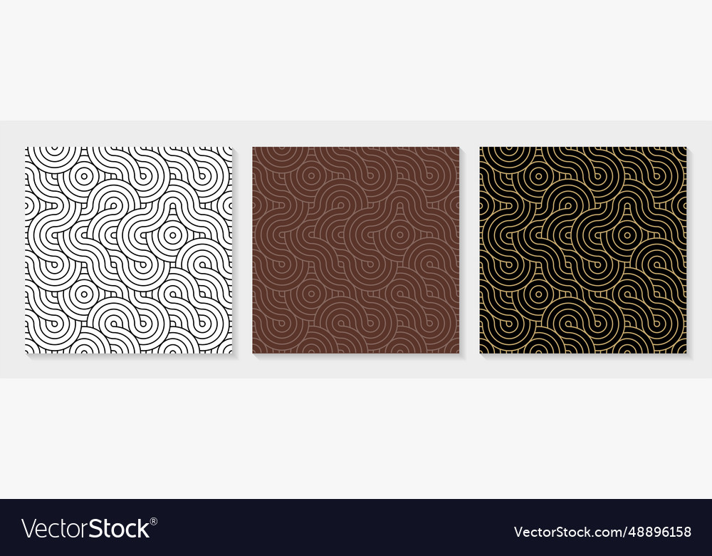 Pattern circle seamless abstract background color