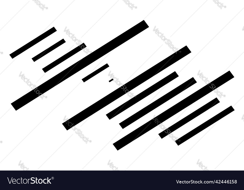 Random lines stripes streak element