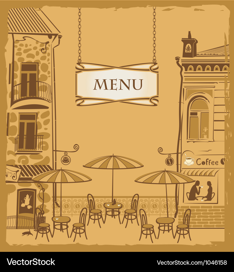 Teahouse Royalty Free Vector Image - VectorStock