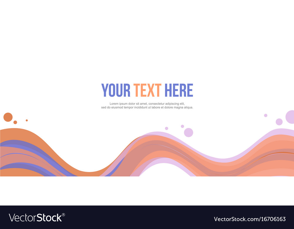 Fluid Wave Header Background