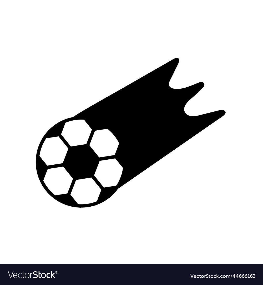 Football soccer icon logo design template isolated