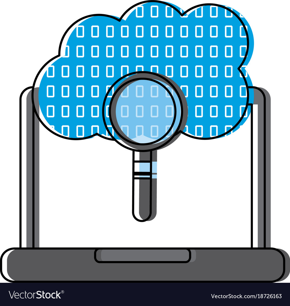 Laptop cloud binary search process storage info
