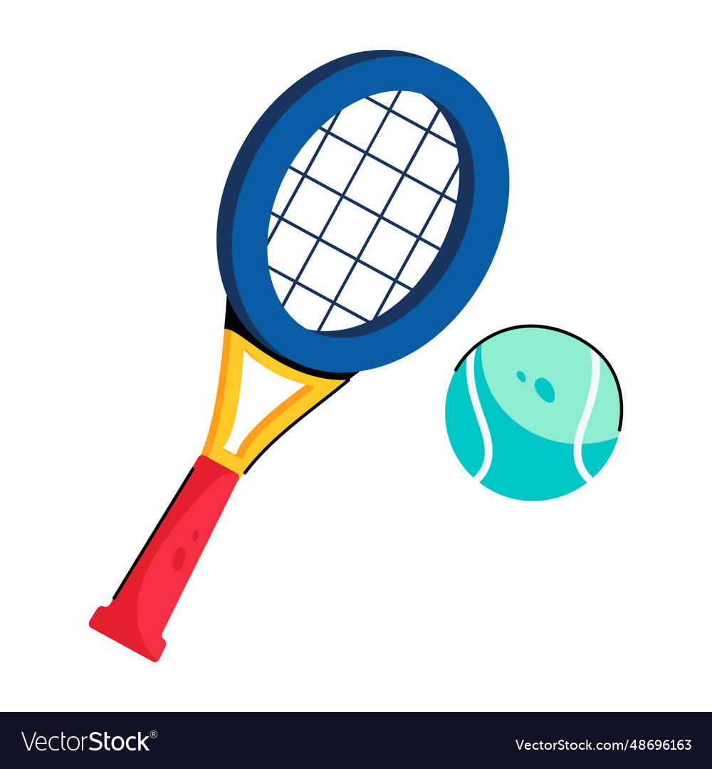 Tennis game Royalty Free Vector Image - VectorStock