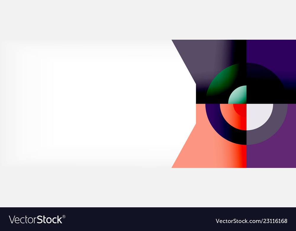 Abstract round elements composition background Vector Image Abstract round elements composition background