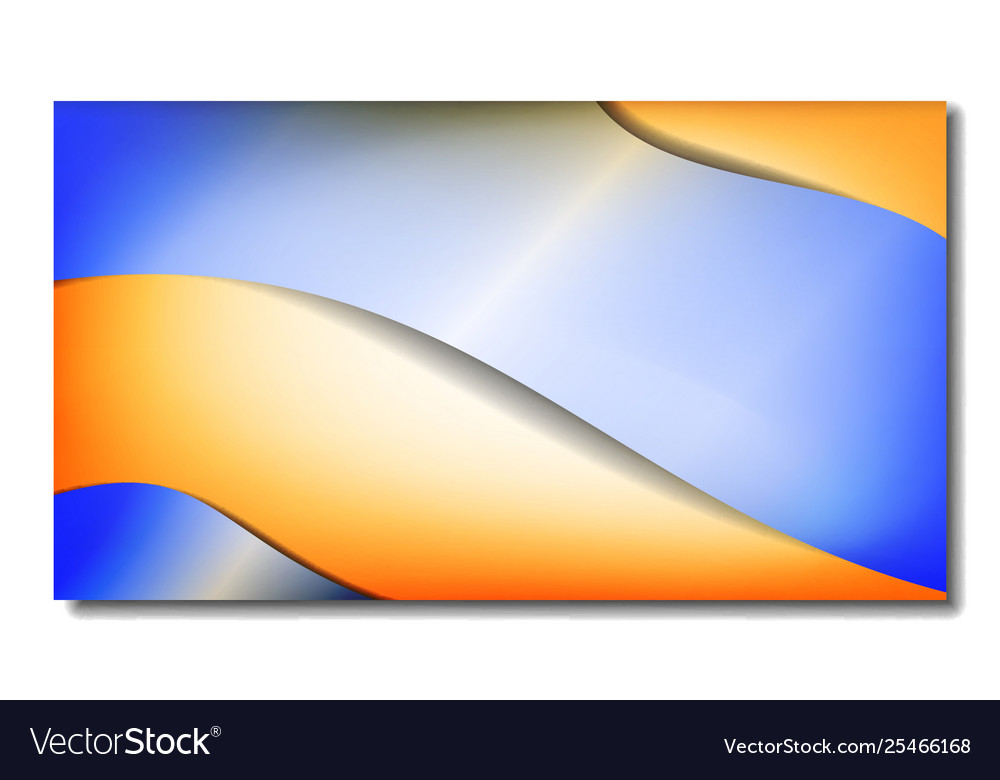 Background in blue and orange gradient color Vector Image