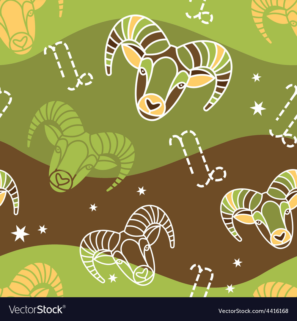 Capricorn Tierkreismuster