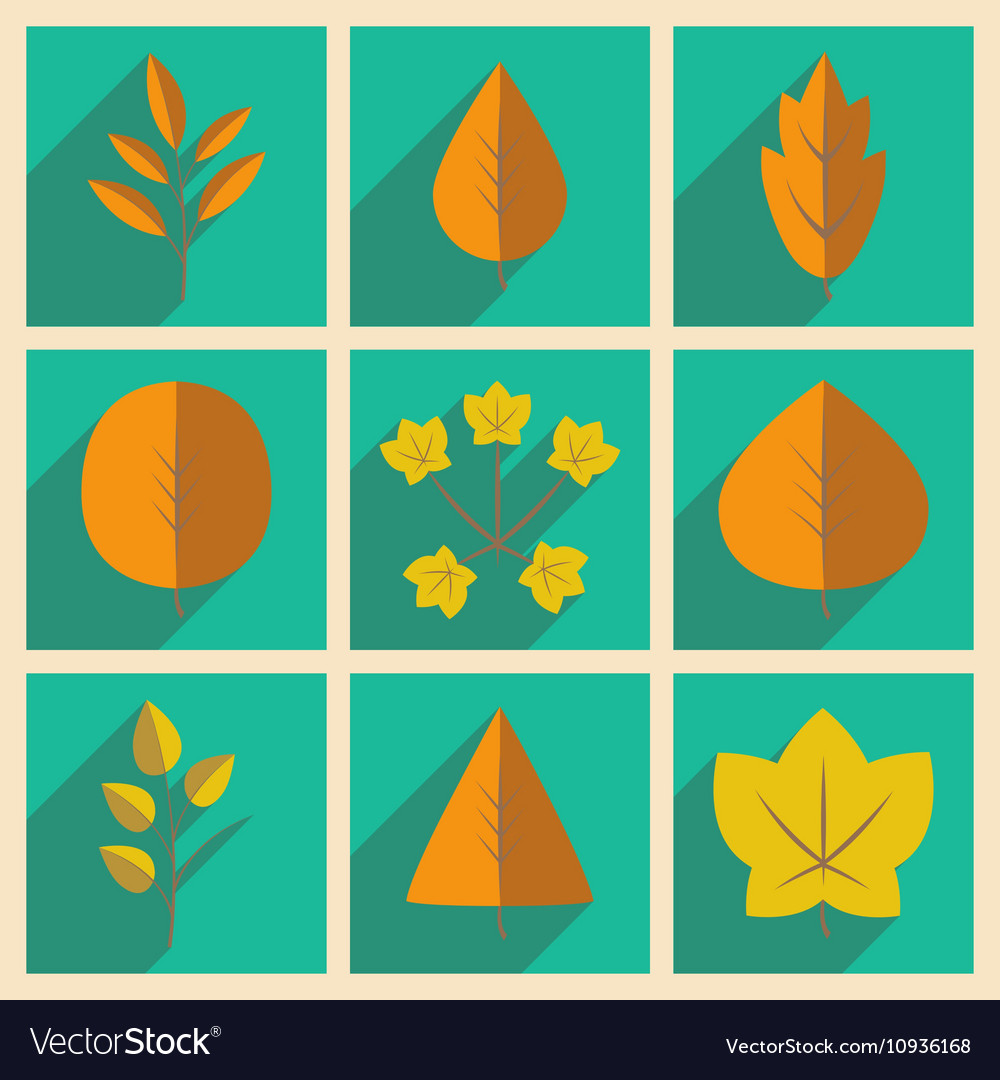 Flat with shadow concept and mobile application