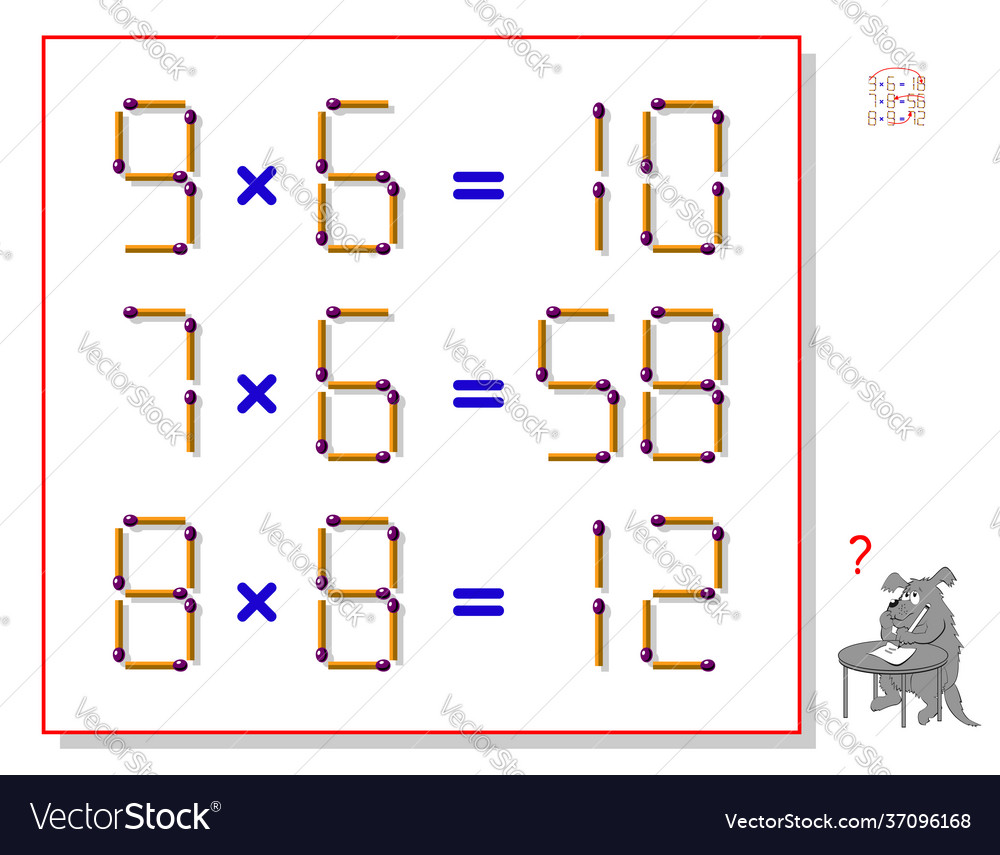 Logik-Puzzle-Spiel mit Kämpfen in jeder Aufgabe bewegen vector image Logik-Puzzle-Spiel mit Kämpfen in jeder Aufgabe bewegen