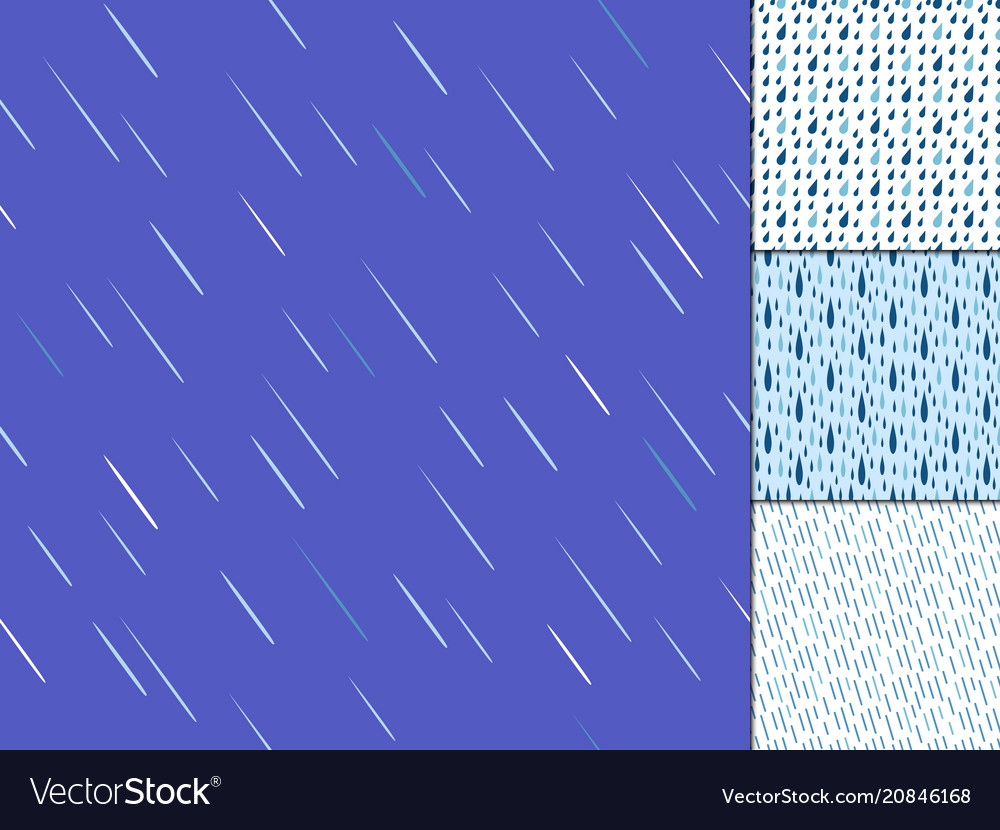 Raindrop Seamless Pattern