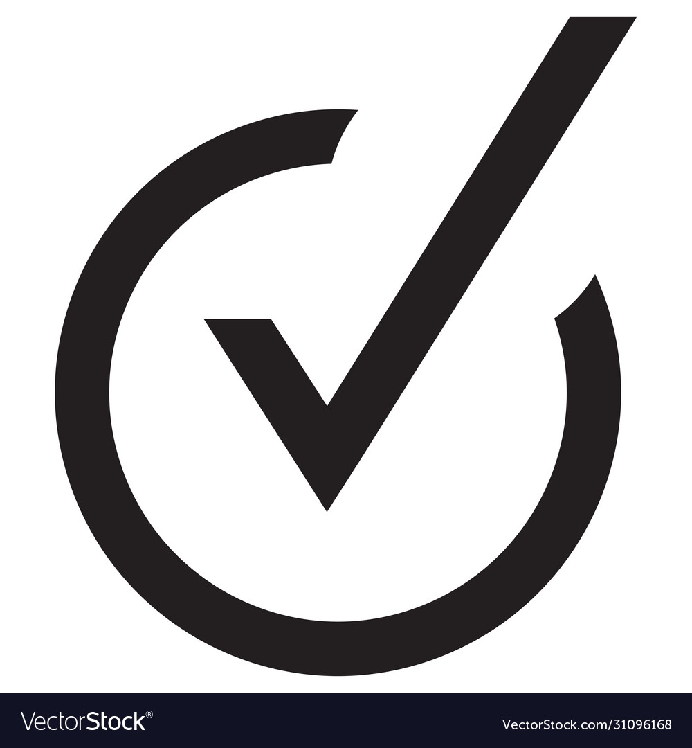 Right Check Mark Icon