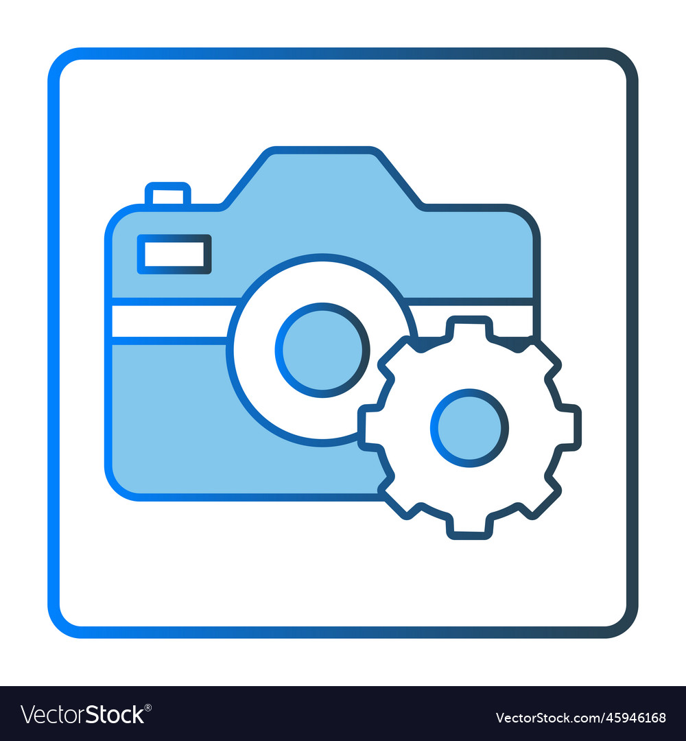 Setting camera icon related to multimedia