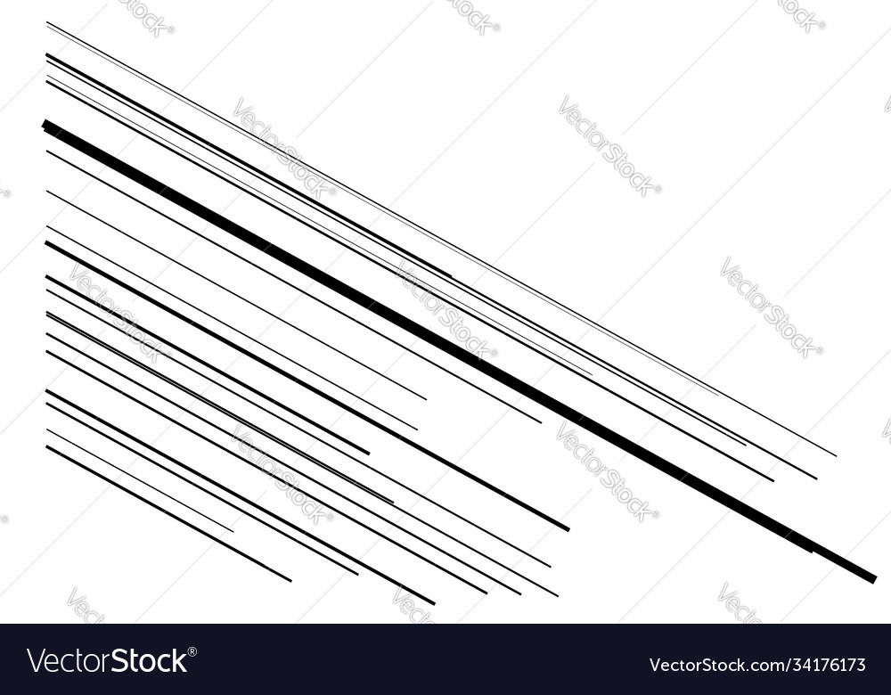 Dynamic diagonal and slanting lines element