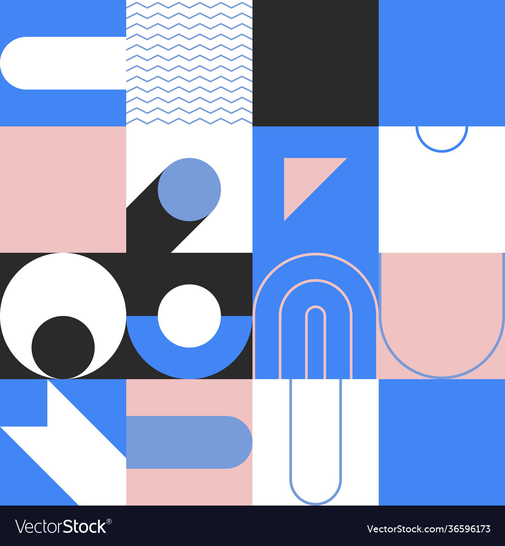 Geometric Repetitive Pattern