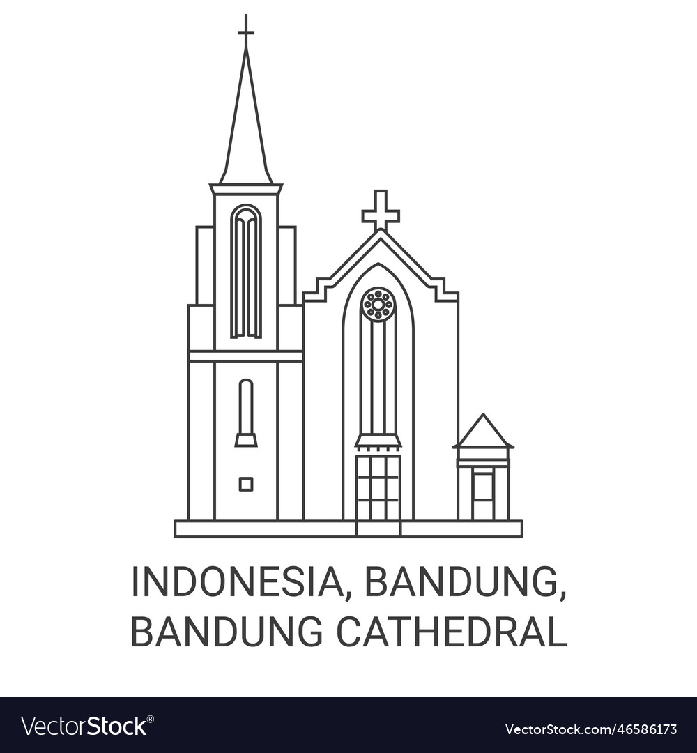 Indonesien bandung Cathedral Reisen