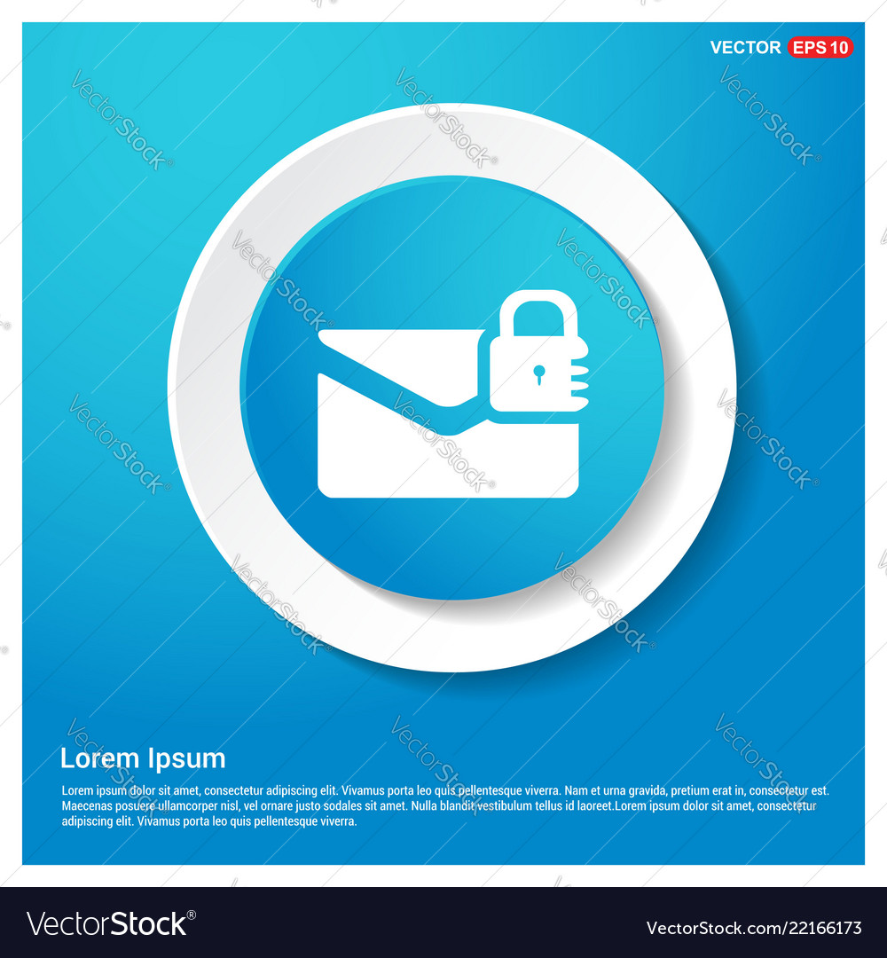 Message secure icon