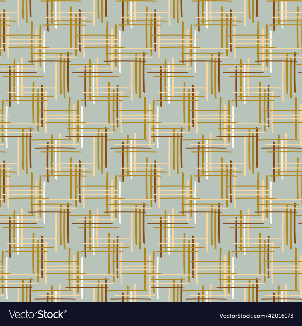 Natürliche chic boho stripe nahtlose Muster in ditzy