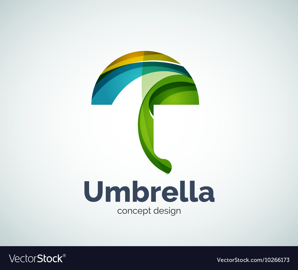 Umbrella logo template