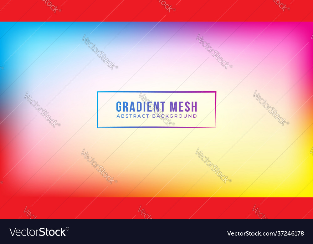 Abstract soft gradient mesh background with blank vector image Abstract soft gradient mesh background with blank