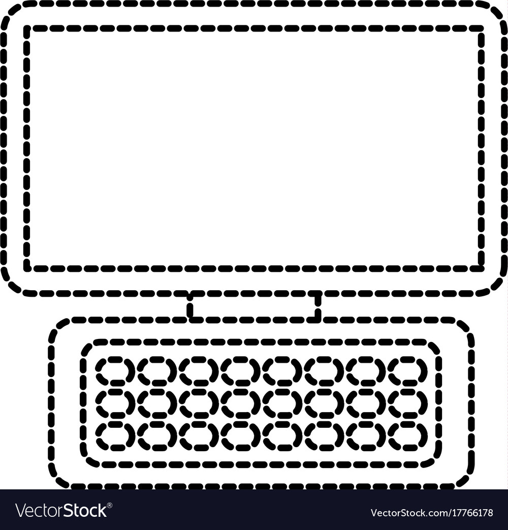 Computer keyboard device modern technology