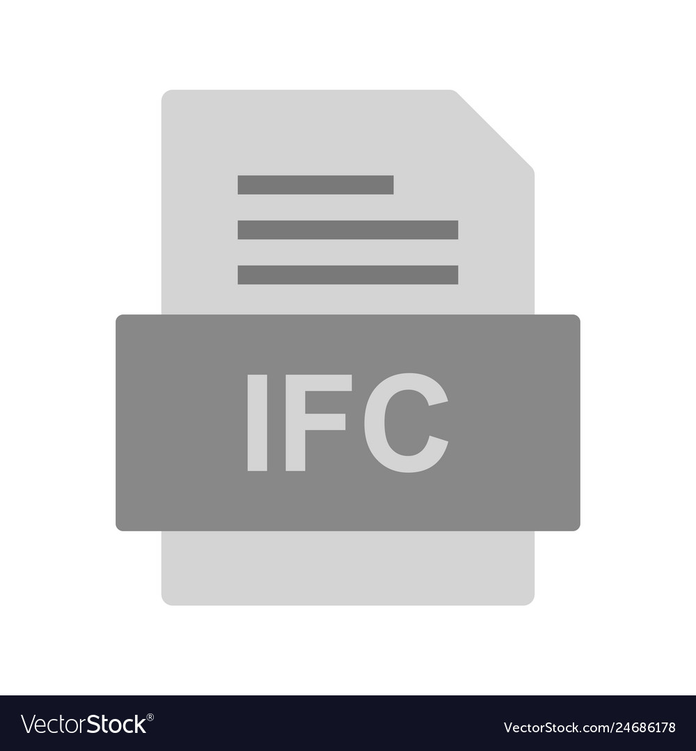 Ifc file document icon