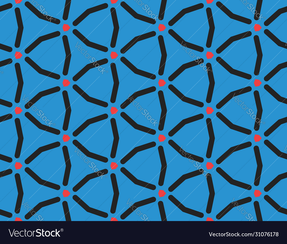 Seamless geometric pattern texture or background vector image Seamless geometric pattern texture or background