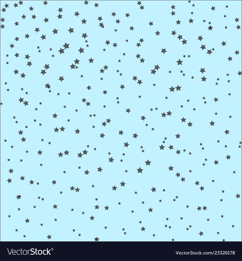 Star background confetti design pattern falling