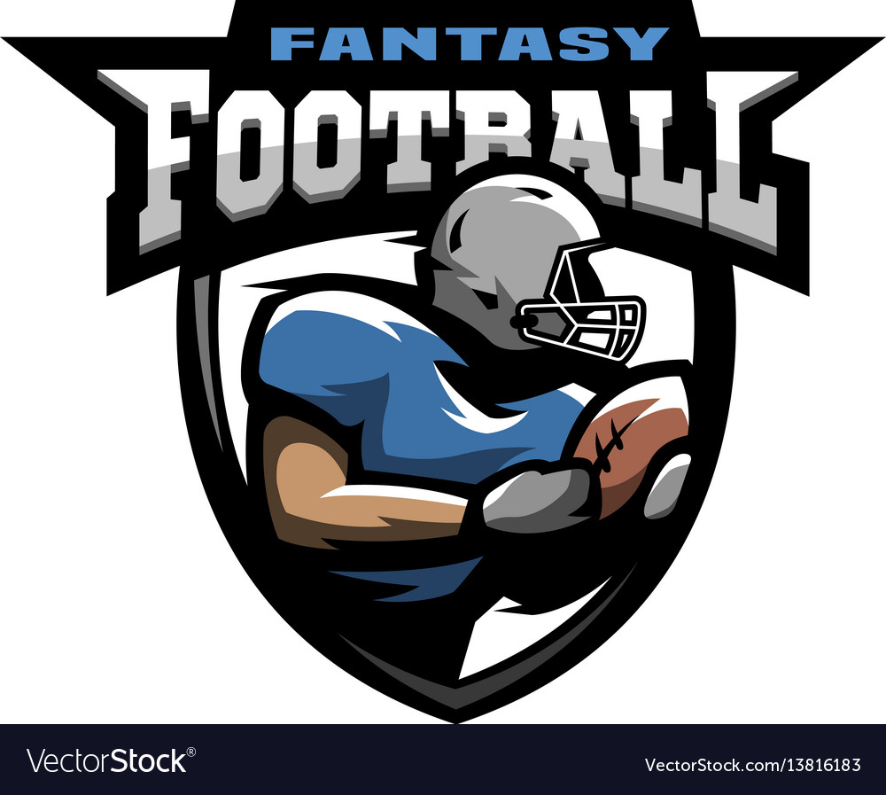 Download American football sport logo Royalty Free Vector Image