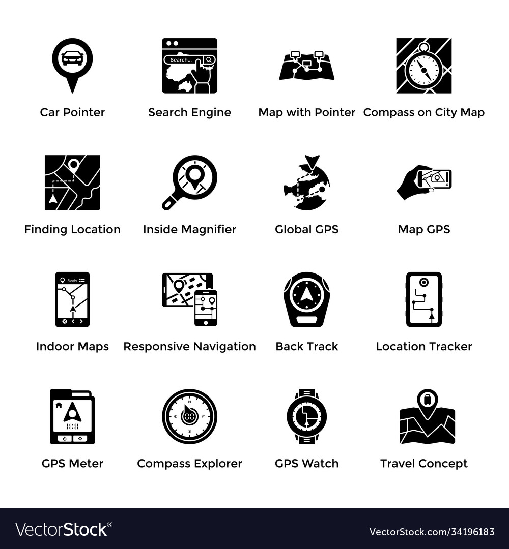 Navigation icons