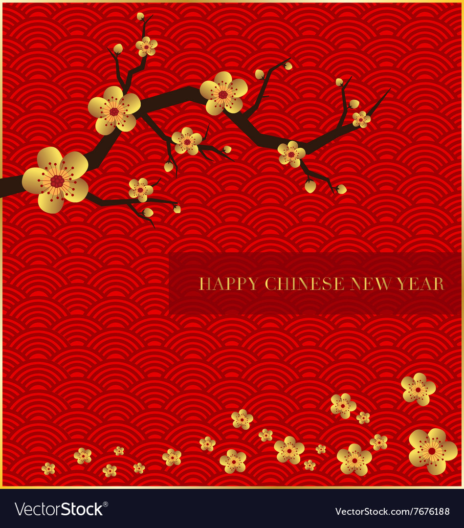 Chinese new year greeting card