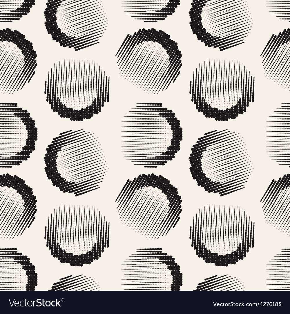 Graphical abstract seamless pattern of circles