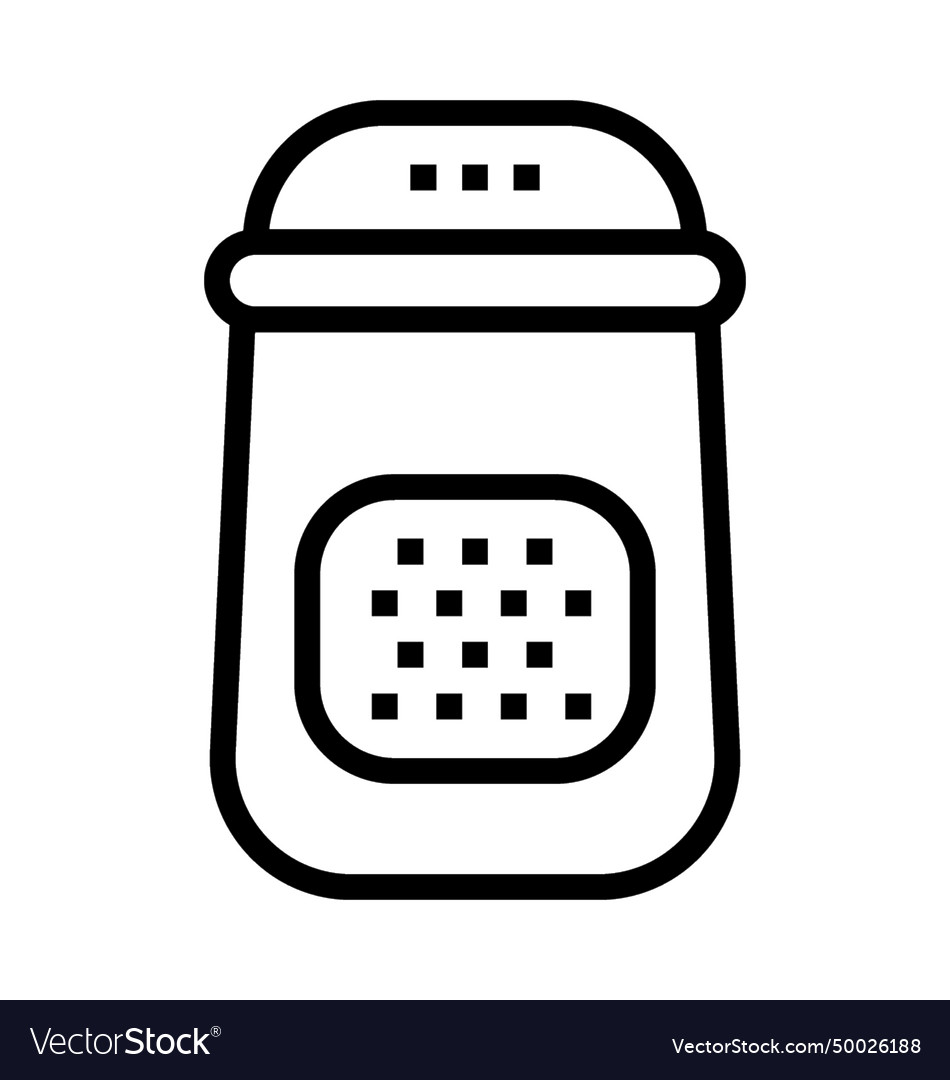 Salt shaker icon