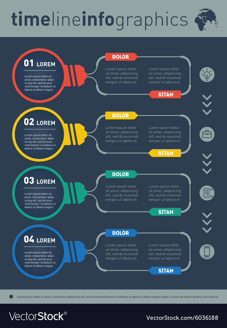 Web template for diagram or presentation