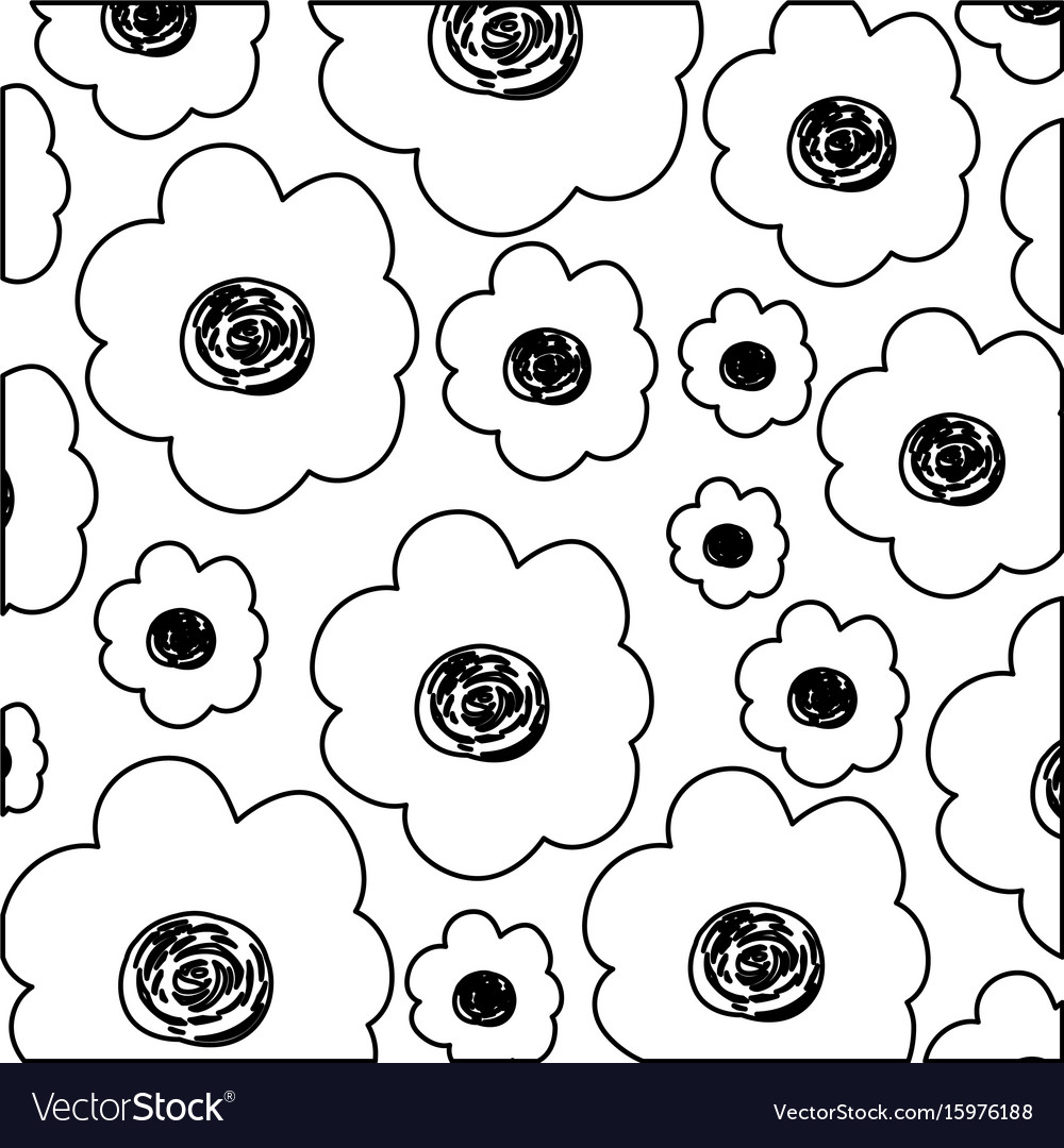 White background with monochrome pattern