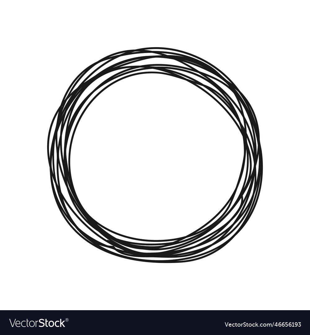 Dashed circles Royalty Free Vector Image - VectorStock