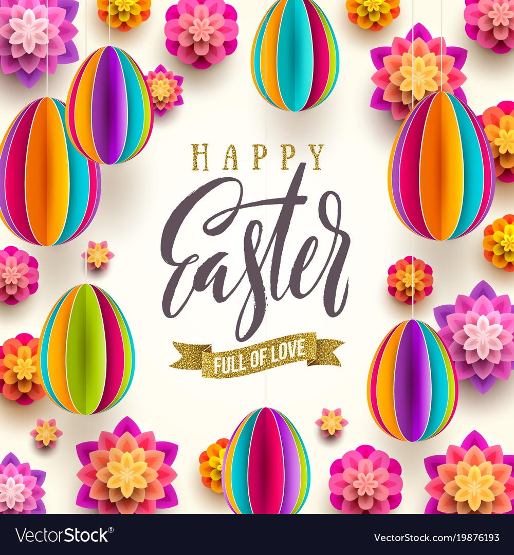 Easter greeting card