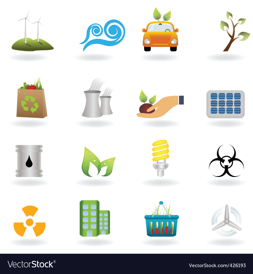Environmental Icons Set