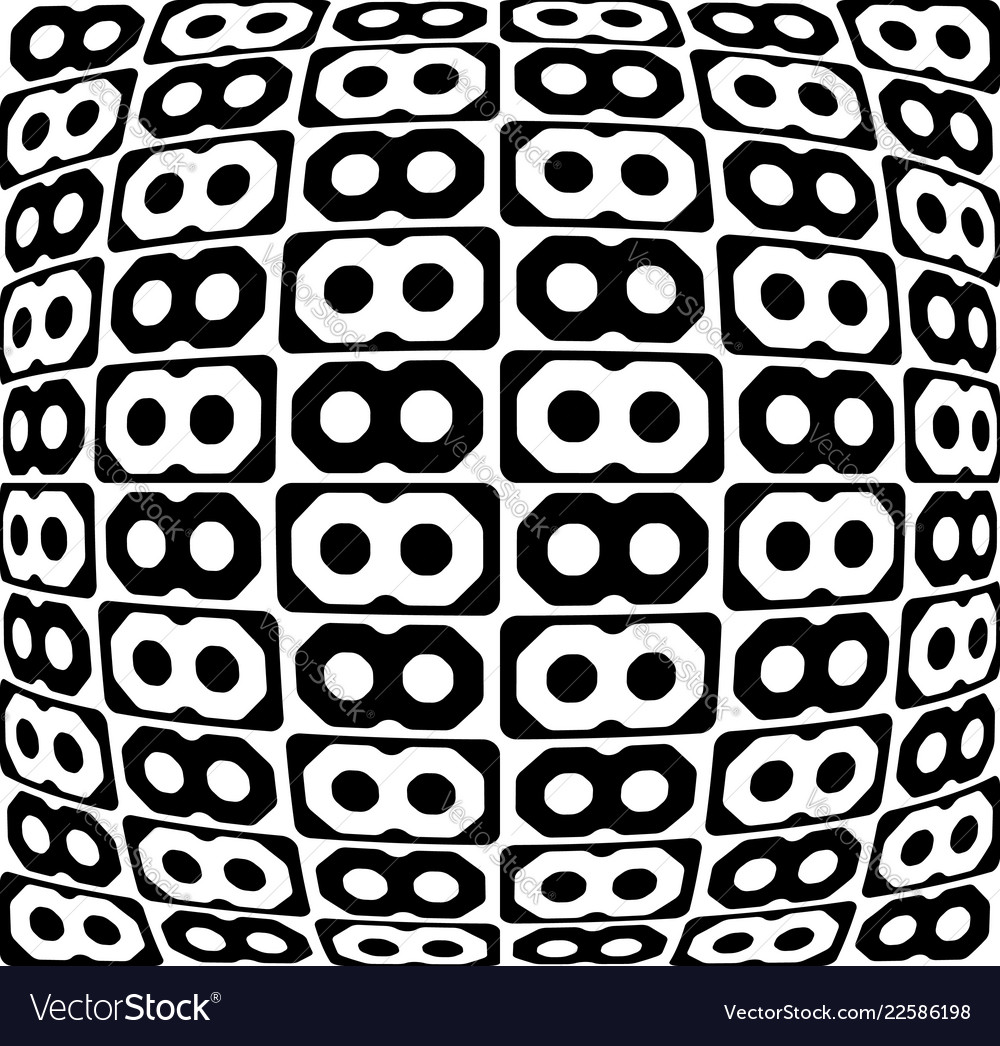 Abstract Octagon Pattern