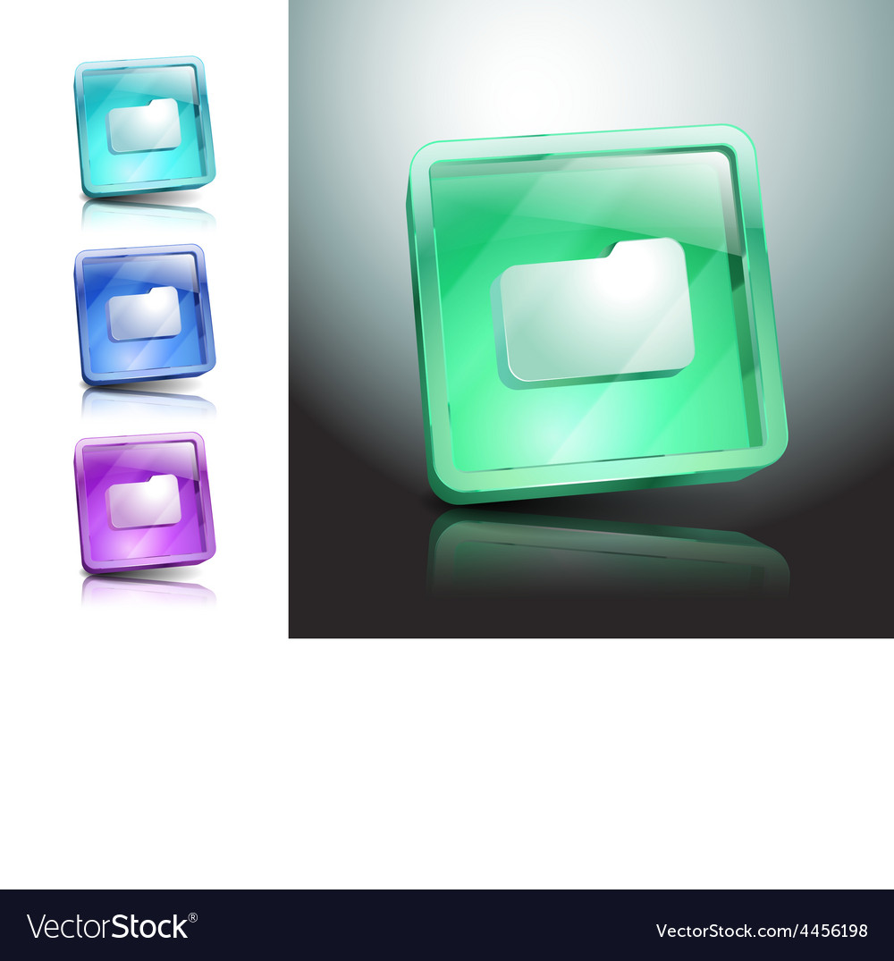 Folder file icon symbol