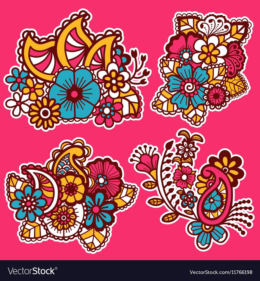 Mehndi design patterns