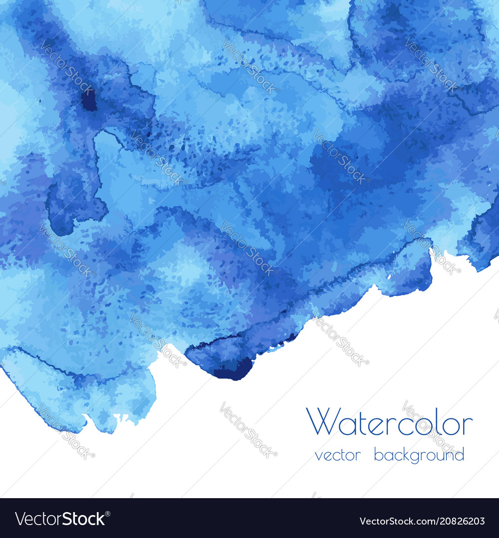 Indigo Watercolor Texture