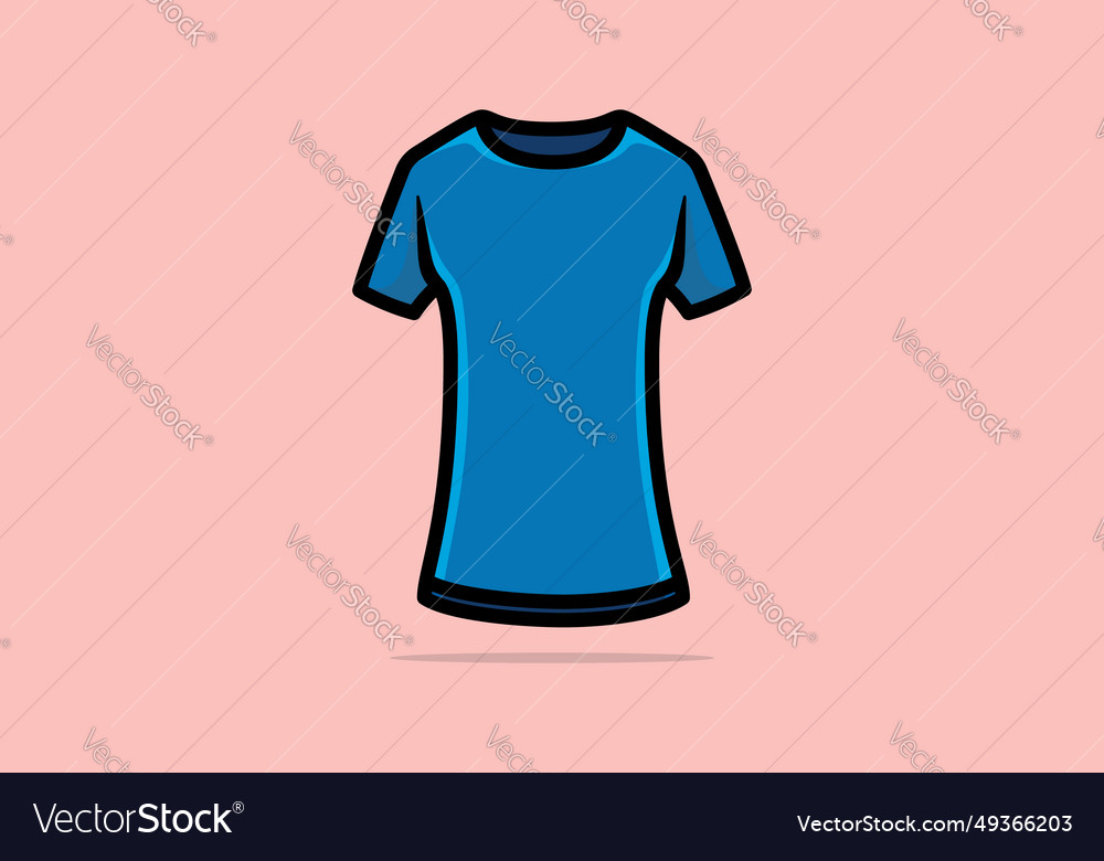 Männer und Jungs tragen blaue Farbe T-Shirt Design vector image Männer und Jungs tragen blaue Farbe T-Shirt Design